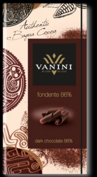 VANINI Extrafeine Zartbitterschokolade 86% Kakao 100g (neu)