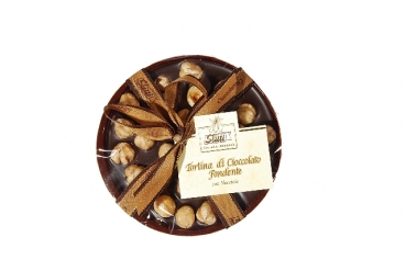 SLITTI Tortina fondente (dunkle Schokolade mit Haselnuss) 80g