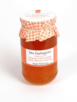 MRS DARLINGTON's Orange Marmalade mit Scotch Whisky 340g