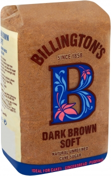 BILLINGTON's Dark Brown Soft Rohrzucker aus Mauritius 500g