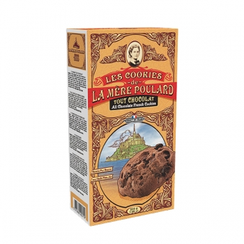 LA MERE POULARD "Les Cookies" Schokoladenkekse (tout chocolat) 200g