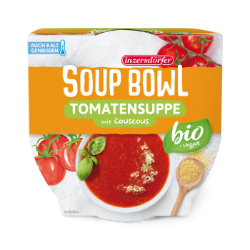 INZERSDORFER Soup Bowl "Tomatensuppe mit Couscous" BIO VEGAN 330g
