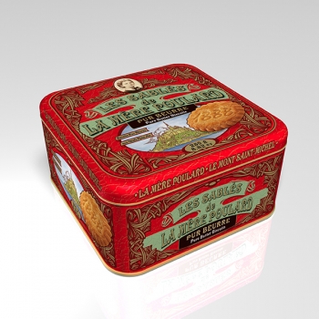 LA MERE POULARD Geschenkdose Vintage Les Sablés pur beurre (zartes Buttergebäck) 250g