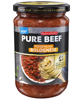 INZERSDORFER Pure Beef Sugo Bolognese 400g