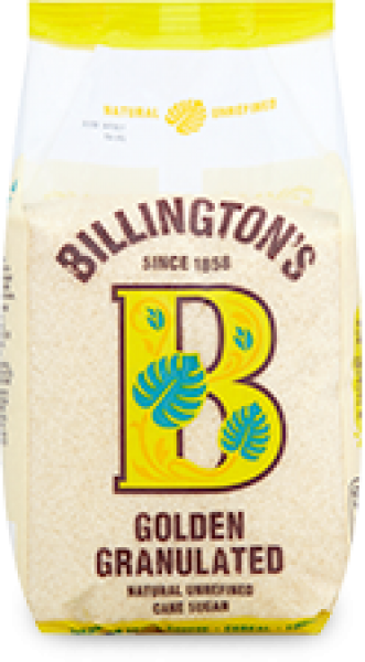 BILLINGTONS Golden granulated sugar 1kg