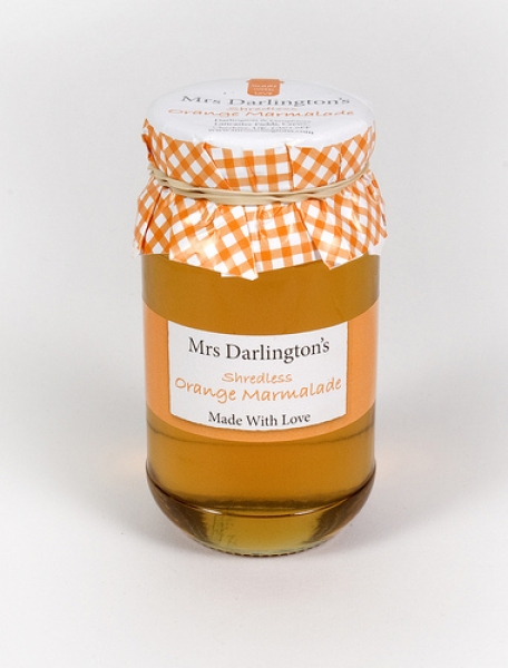 MRS DARLINGTON's Orange Marmalade ohne Schale 340g