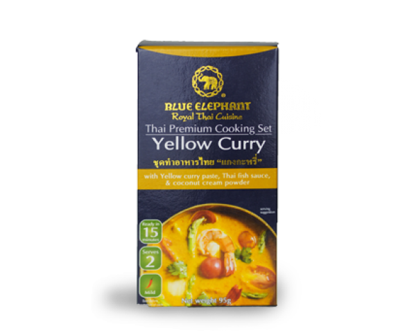 BLUE ELEPHANT Thai Gelbes Curry Kochset für 2 Pers. 95g