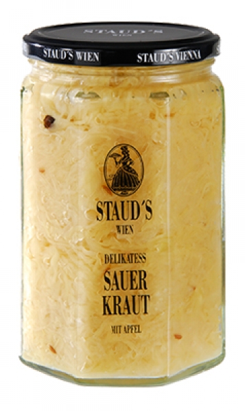 STAUD Sauerkraut mit Apfelscheiben und Gewürzen 580ml